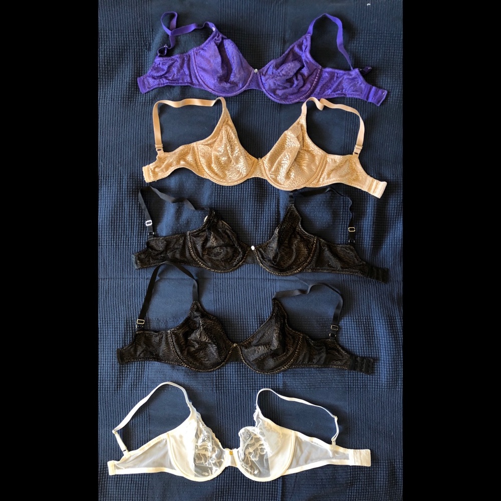 Natori unpadded super mesh bras